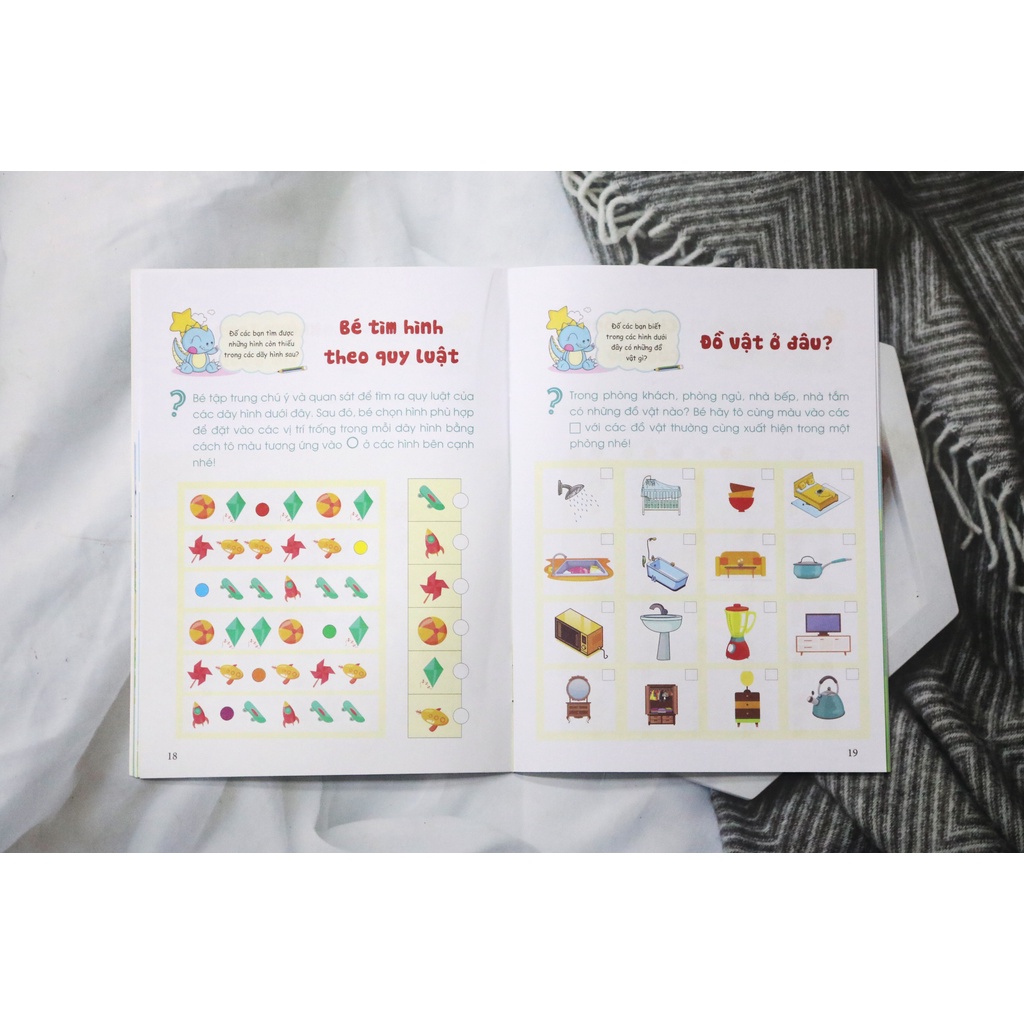 Sách - Khủng Long Tinh Nghịch - Cuốn Lẻ Giúp Bé Phát Triển Khả Năng Chú Ý và Tập Trung