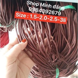 Dây thả diều - dù malai hàng chuẩn - chống cứa tốt . size 1,5mm đến 4mm