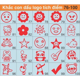 Khắc con dấu logo tích điểm