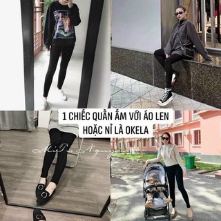 NMH BIGSIZE 🫶 LEGGING LÓT LÔNG 60-95kg