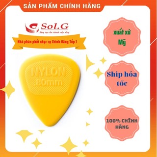 Pick gảy, phím gảy guitar Dunlop Nylon Standard 44R - Nhập Khẩu Mỹ - Phân phối Sol.G