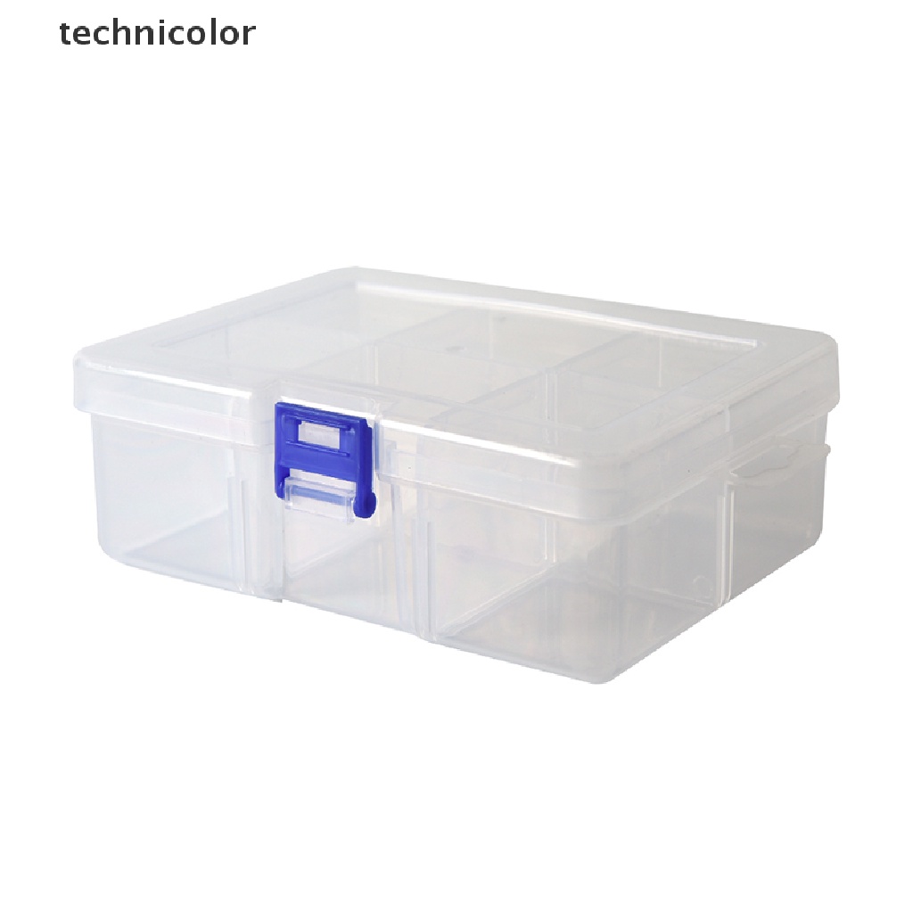 1 Hộp Đựng Mồi Câu Cá 6 Ngăn Tiện Lợi