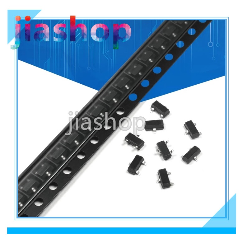 100 CHIẾC BC807-25 BC807-40 BC817-25 BC817-40 BC846B BC847B BC847C BC884B BC856B BC857B SOT23 BC807 