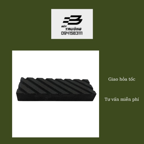 Đá mài phẳng bằng cacbua silicon thiết kế có rãnh chuyên dụng