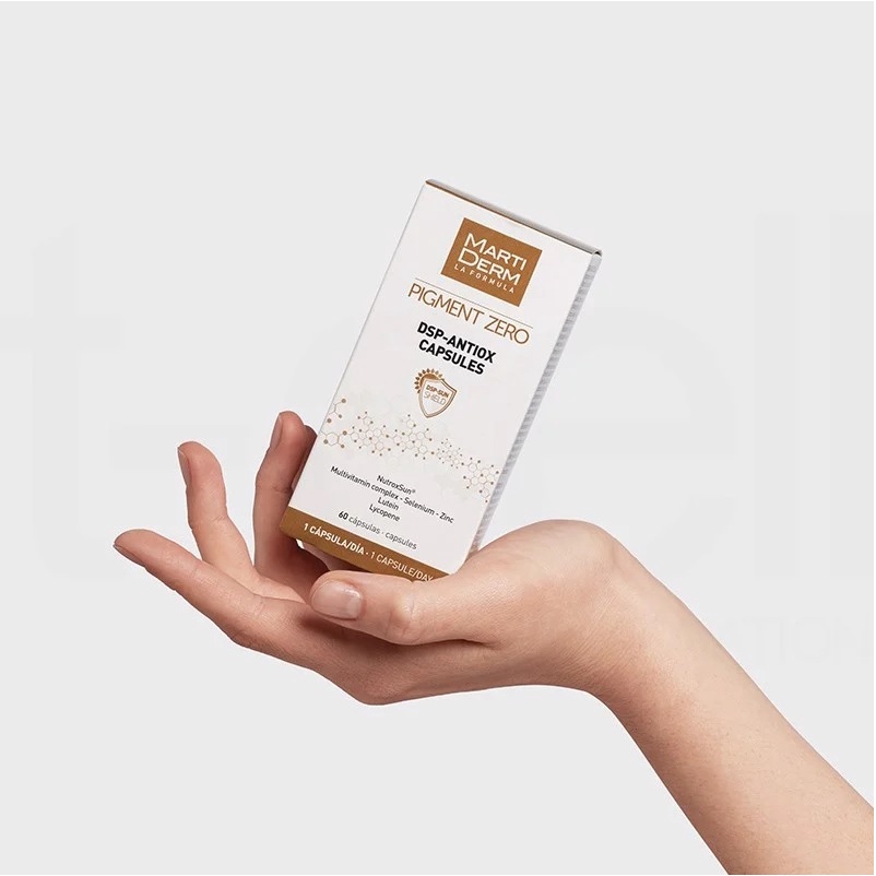 Viên uống chống nắng làm sáng da Martiderm Pigment Zero DSP Antiox Capsules - Lepit Cosmetic