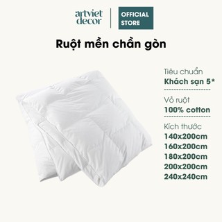 Ruột mền ruột chăn chần gòn cao cấp ArtViet Decor chuẩn khách sạn
