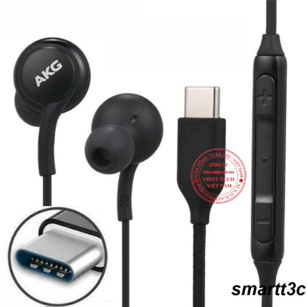 Tai Nghe Samsung AKG Type C Và Jack 3.5mm Cho S8 S9 S10 S20 S21 S22 Note 8 Note 9 Note 10 Note 20 Bảo Hành 6 Tháng