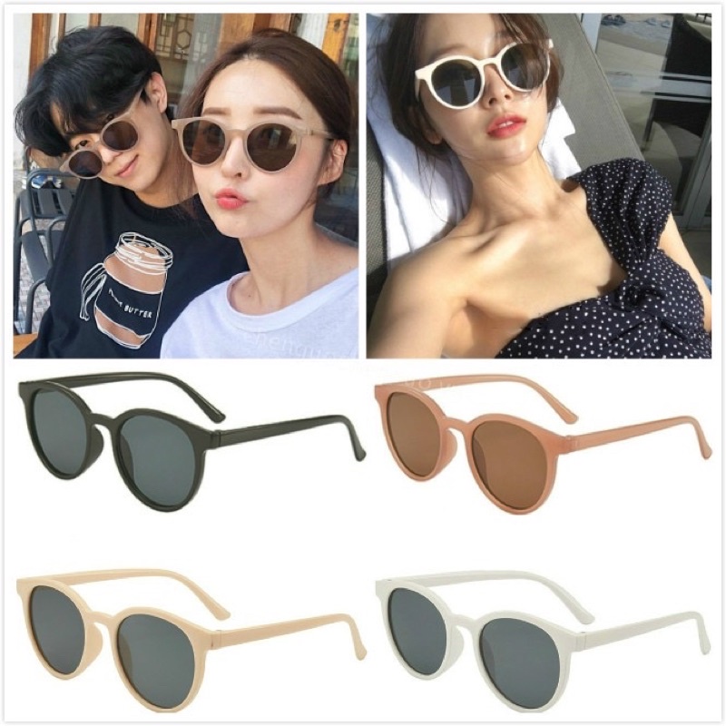 Kính Mát Gọng Tròn Chống Tia UV 400 kiểu dáng thời trang