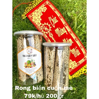 Rong biển cuộn mè đặc biệt 200gram