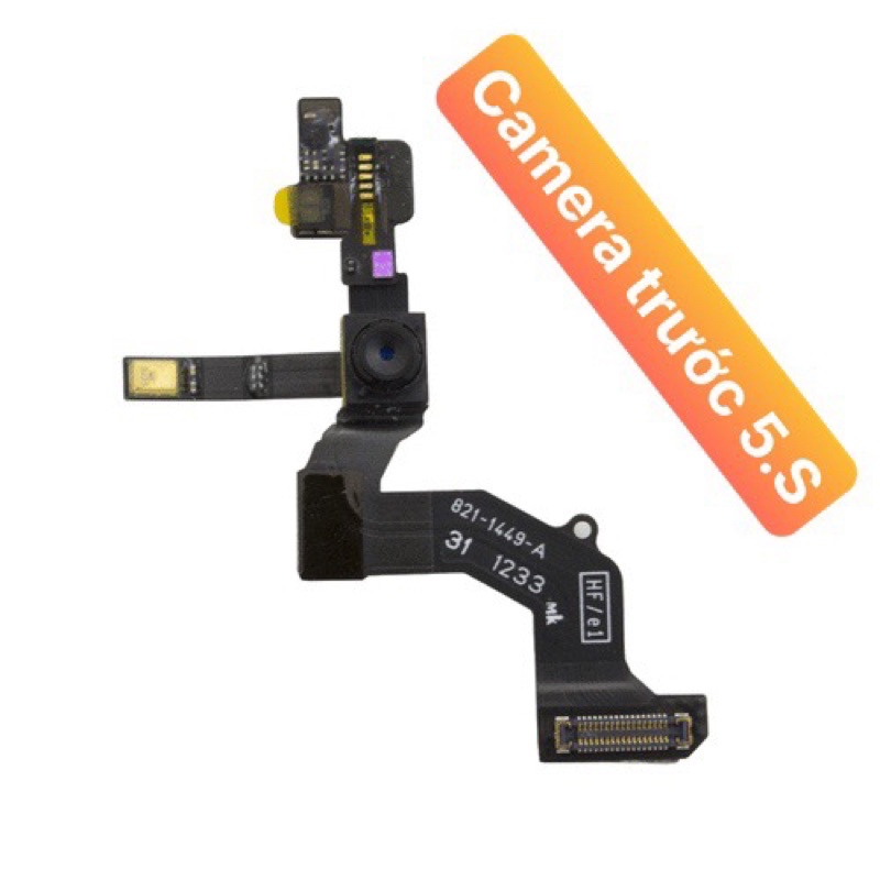 Camera trước 5.S bốc máy