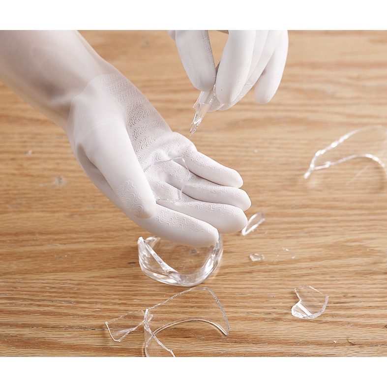 Đôi Găng Tay Cao Su Bảo Vệ Da Tay Làm Bếp, Làm Vườn, Dọn Dẹp Vệ Sinh Siêu Bền Siêu Dài 88357