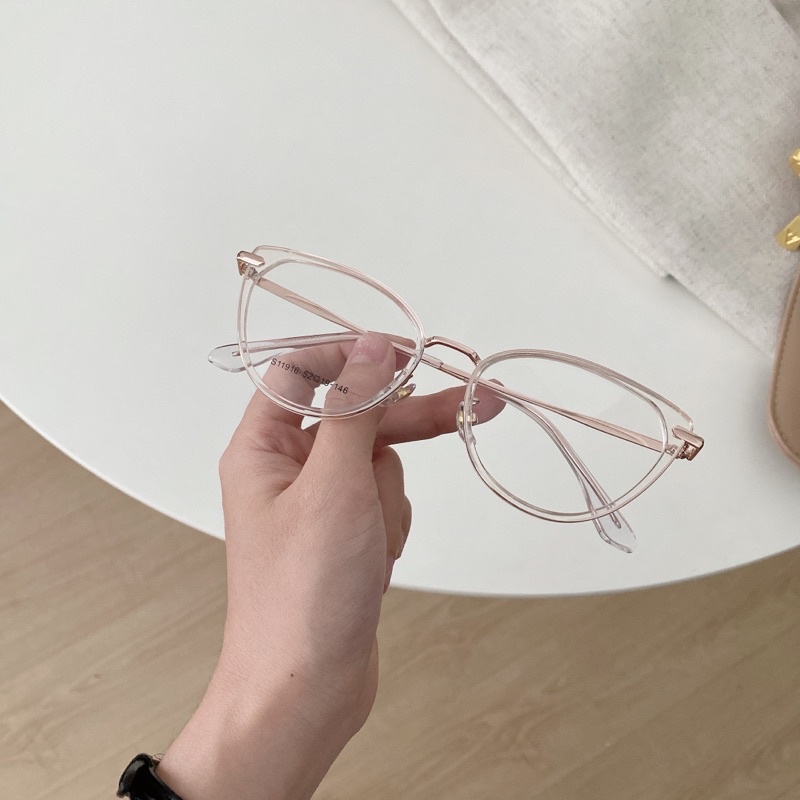 Gọng mắt mèo titan cao cấp