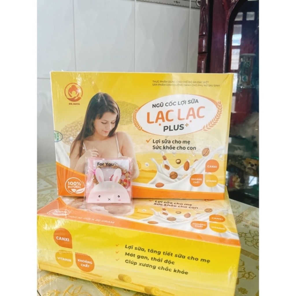Ngũ cốc lợi sữa sữa Lạc Lạc Plus+