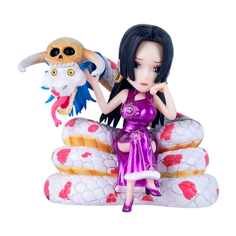 Mô hình One Piece Boa Hancock Chibi cao 8cm fullbox màu, Figure anime One Piece mới nhất