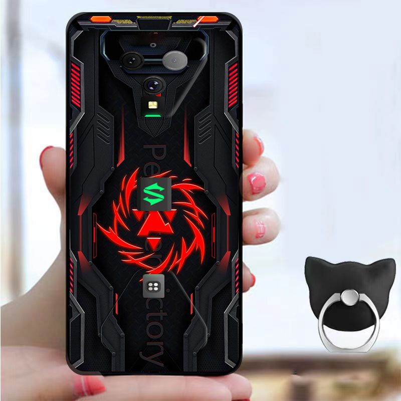 Ốp Điện Thoại Chống Sốc Phong Cách Game Mecha Black Shark 3 5G 3S 3Pro Cho Xiaomi Black Shark 3