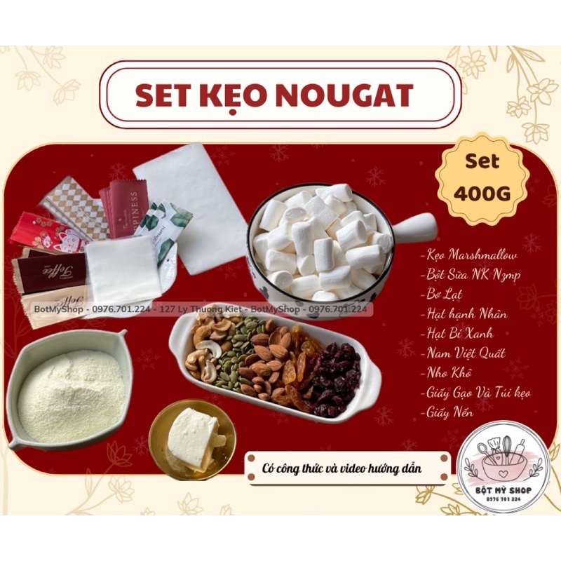 Set kẹo Nougat 99k