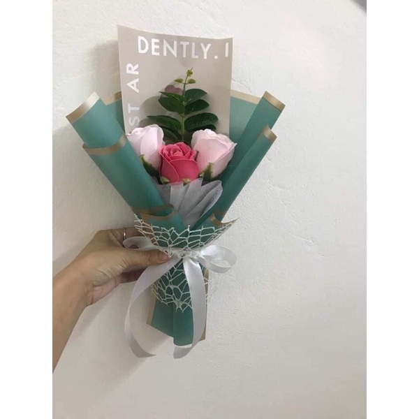 🌱Cành lá táo 1 nhánh điểm hoa sáp,hoa lụa - HN🌱