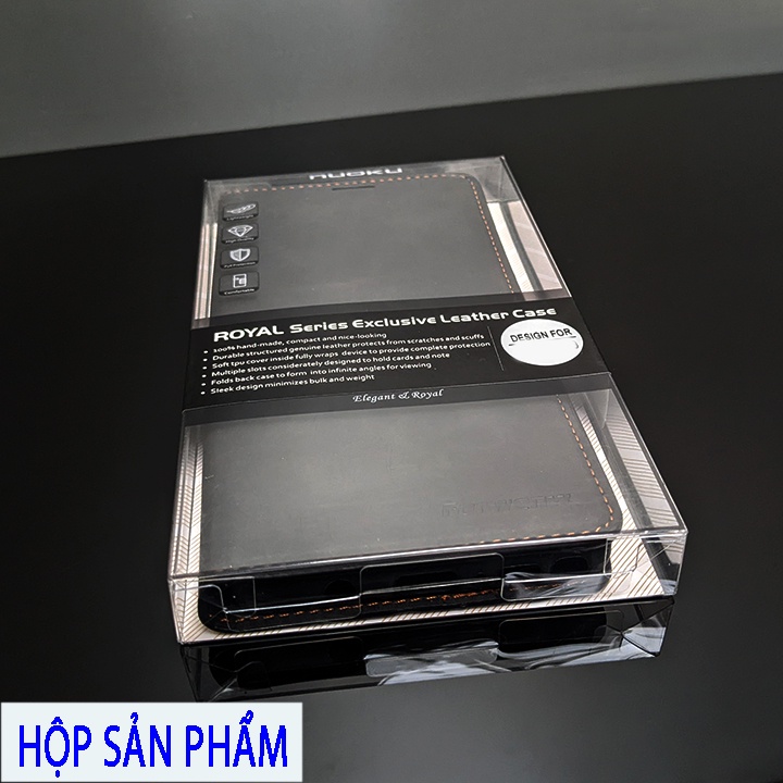 Bao da Samsung Note 8 Cao cấp - Thiết kế dạng ví sang trọng -Phong cách Da lộn - Có ngăn cài thẻ - tiên mặt