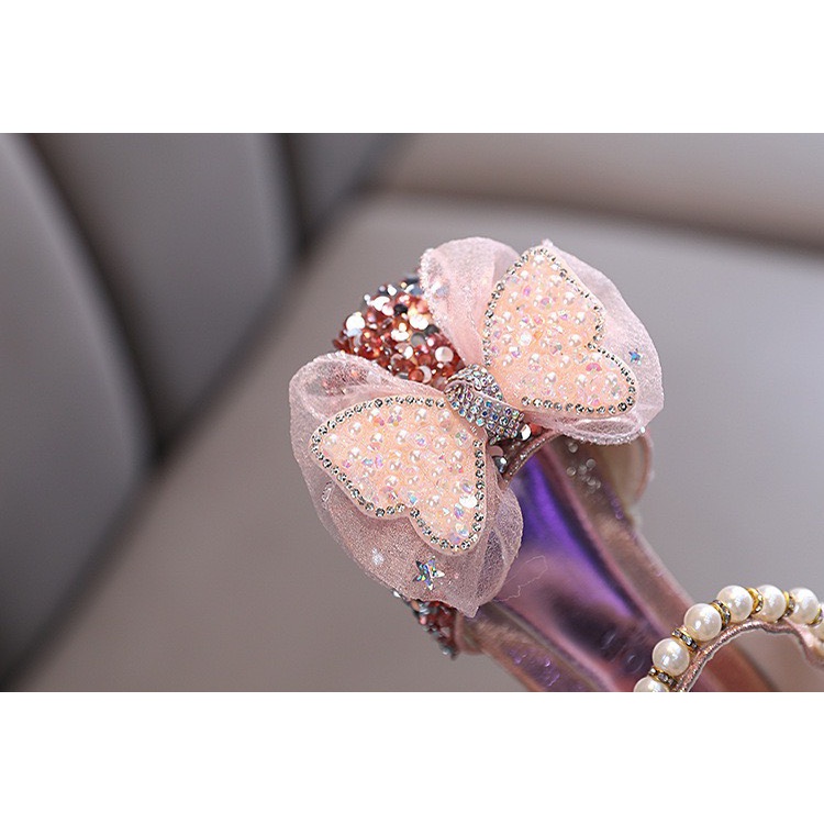 Giầy búp bê óng ánh cho bé gái hàng Quảng Châu cao cấp mã mới h777 423