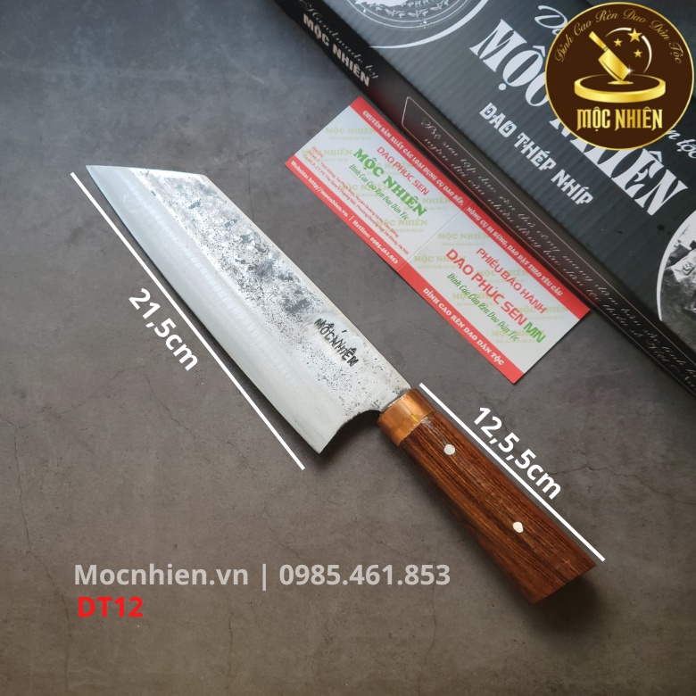 Dao Thái Vát Nhám Chống Dính Siêu Sắc - Mộc Nhiên Phúc Sen - Mã DT12