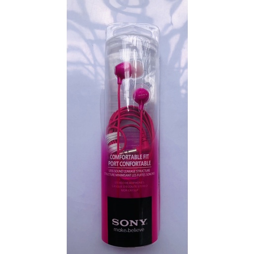 Tai nghe nhét tai Sony MDR-EX15LP  - Hàng Chính Hãng