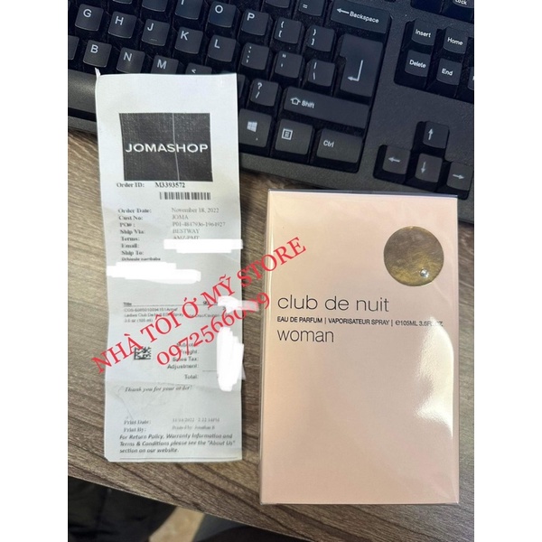 Chiếc 10ml Club the Nuit