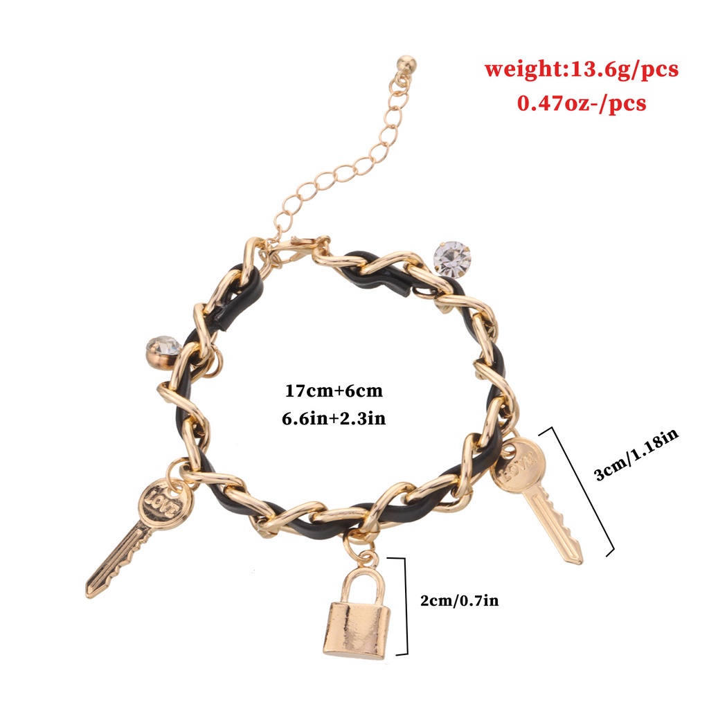 Vòng Đeo Tay Bằng Da Đính Đá Nhiều Màu Sắc Cá Tính