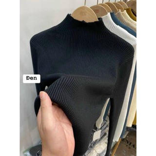 Áo tăm len cổ 3P co dãnnn