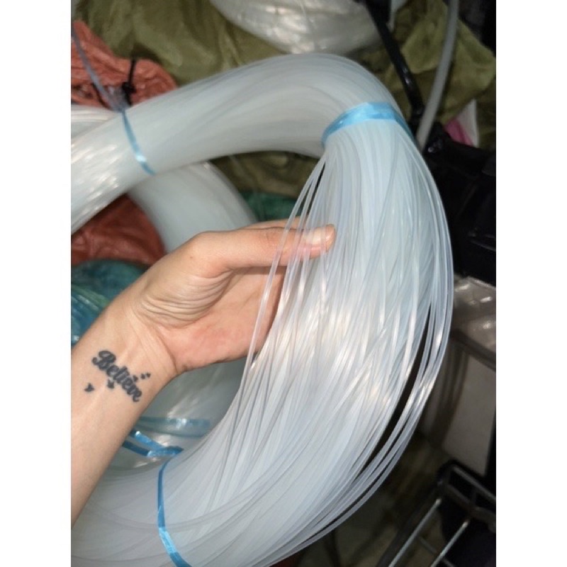 100g và 500g dây cước đúc PA, dây gân cắt phát cỏ, cước nuôi Hàu, dây căng giàn leo, măng tây 100g và 500g