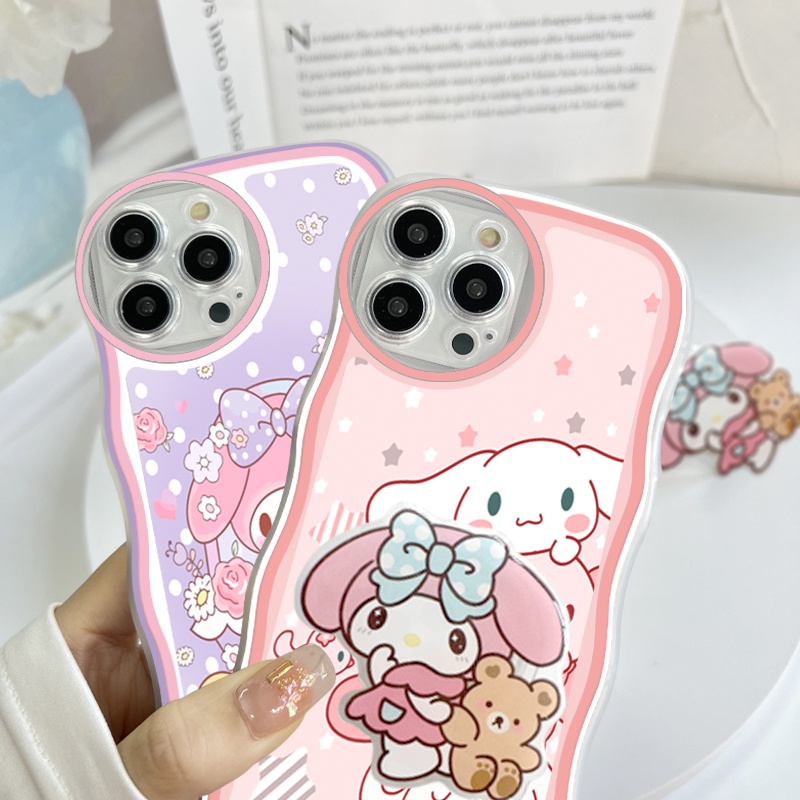 Samsung Galaxy A22 A23 A50 A30S A50S A52 A52S A72 A73 A7 2018 5G 4G Cho Ốp lưng điện thoại In Hình My Melody Cinnamoroll