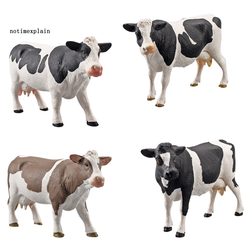 Mô Hình Bò Sữa Sống Động Dành Cho Trẻ Nhỏ