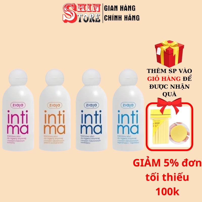 Dung Dịch Vệ Sinh Phụ Nữ Intima Ziaja 500Ml Chính Hãng