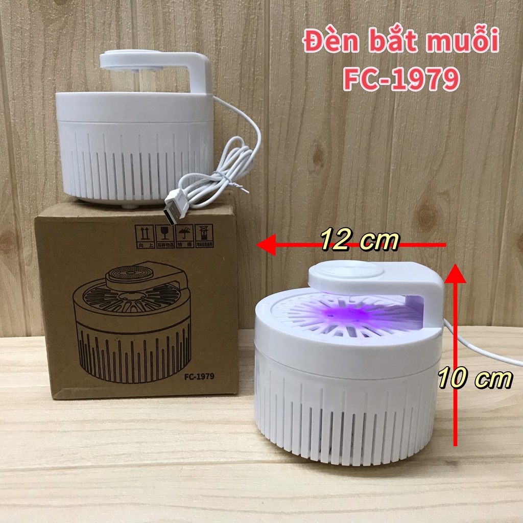 Máy bắt muỗi đèn bắt muỗi diệt muỗi mini 2.5W tiết kiệm không gian thiết kế tinh tế dễ dàng tháo lắp vệ sinh