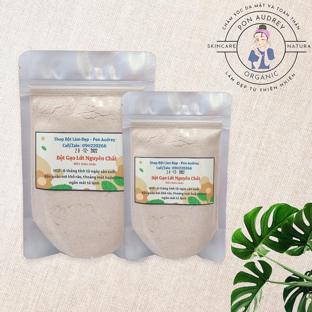 Bột Nếp Than Tím - Gạo Lứt Huyết Rồng  Nguyên Chất