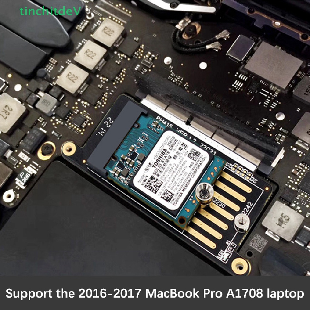 Thẻ Chuyển Đổi M.2 NVMe SSD Nâng Cấp Cho 2016 2017 13 &quot;A1708 2016-Mid 2017 DXAC