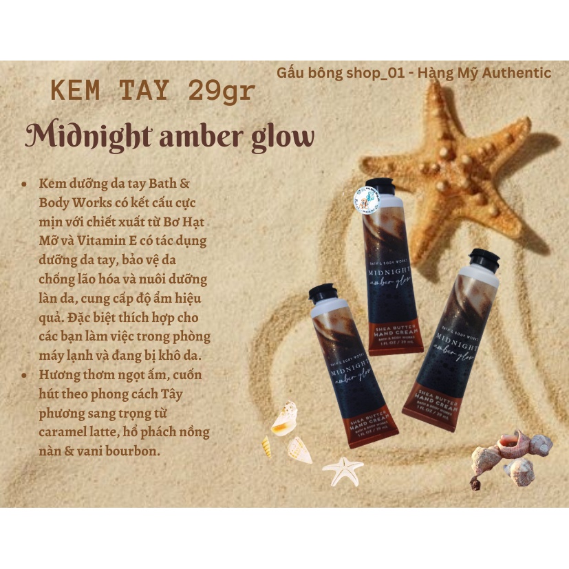 Kem Dưỡng Da Tay Bath And Body Works - Hand Cream 29ml