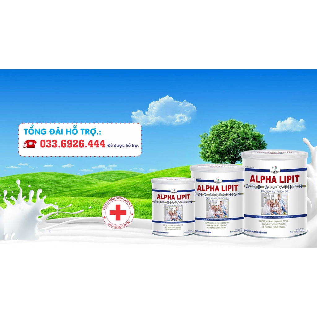SỮA ALPHA LIPIT 900g