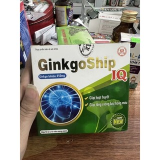 Viên uống bổ não ginkgo ship IQ
