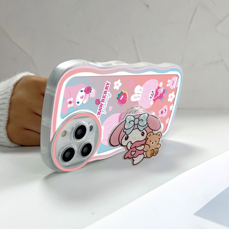 OPPO F11 F9 F7 F5 F1S Youth Pro Cho Ốp lưng điện thoại In Hình Melody Cinnamoroll With Free Holder