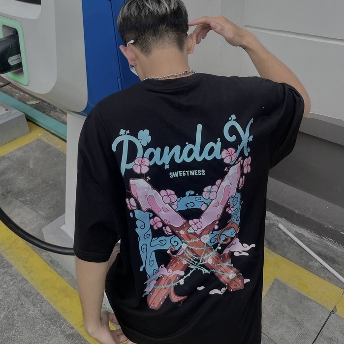 Áo thun tay lỡ PANDAX Sweetness , basic tee local brand unisex , oversize nam nữ premium cotton 100%