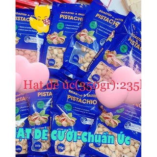Hạt dẻ cười Úc túi 350g không tẩy trắng