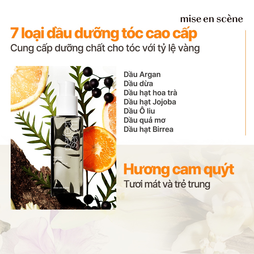 Dầu dưỡng tóc Mise En Scene Perfect Serum Original 80ml