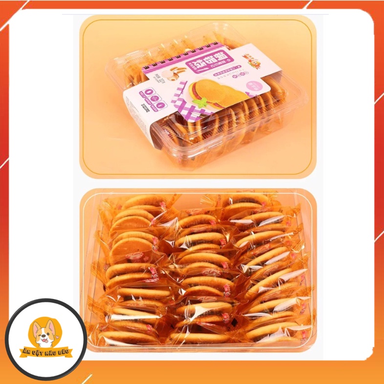 Hộp 320g bánh DOREMON vị đậu đỏ/ khoai môn