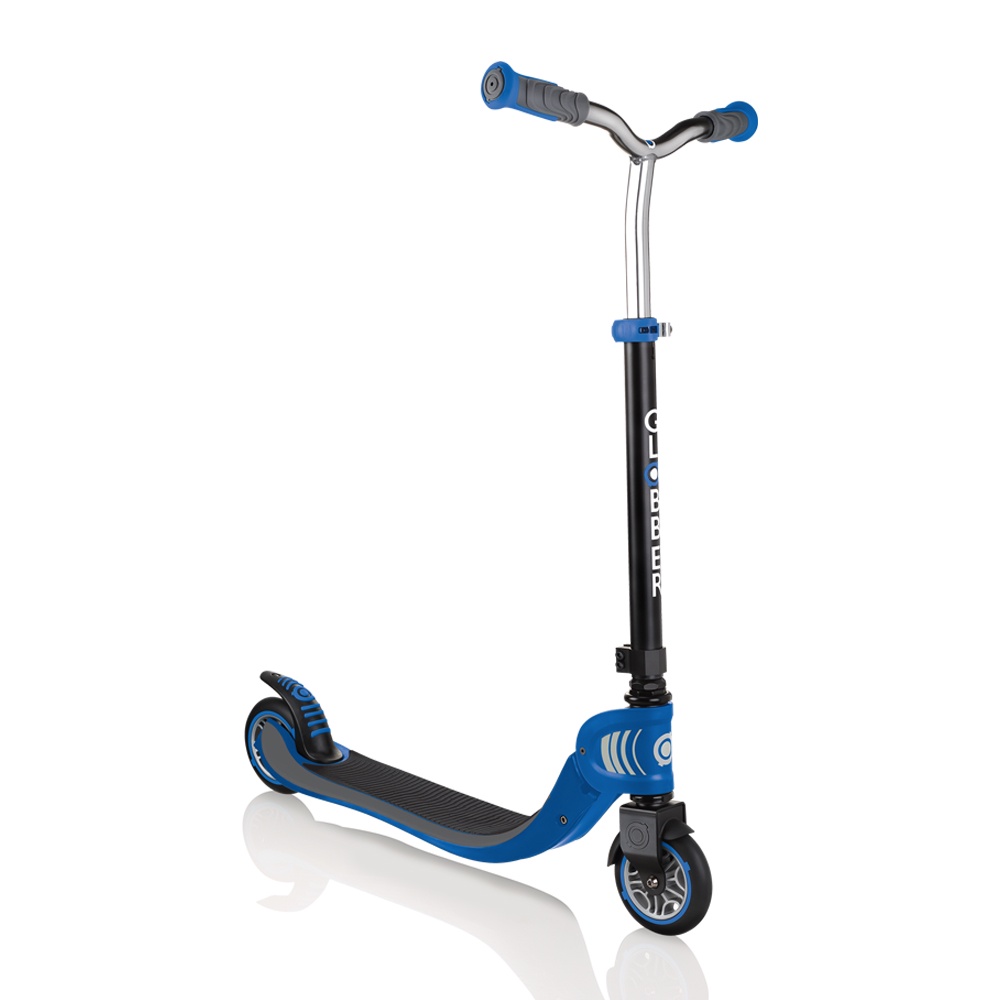 Xe trượt scooter Globber Flow Foldable 125 - Đen/Xanh dương