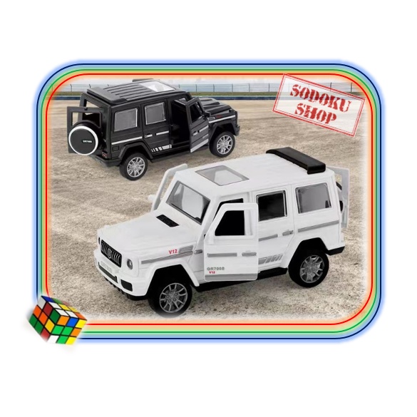 Đồ Chơi Vận Động Giáo Dục, Mô Hình Xe Mezcedes G63 Có Thể Mở Cửa Size 12.5cm 02177