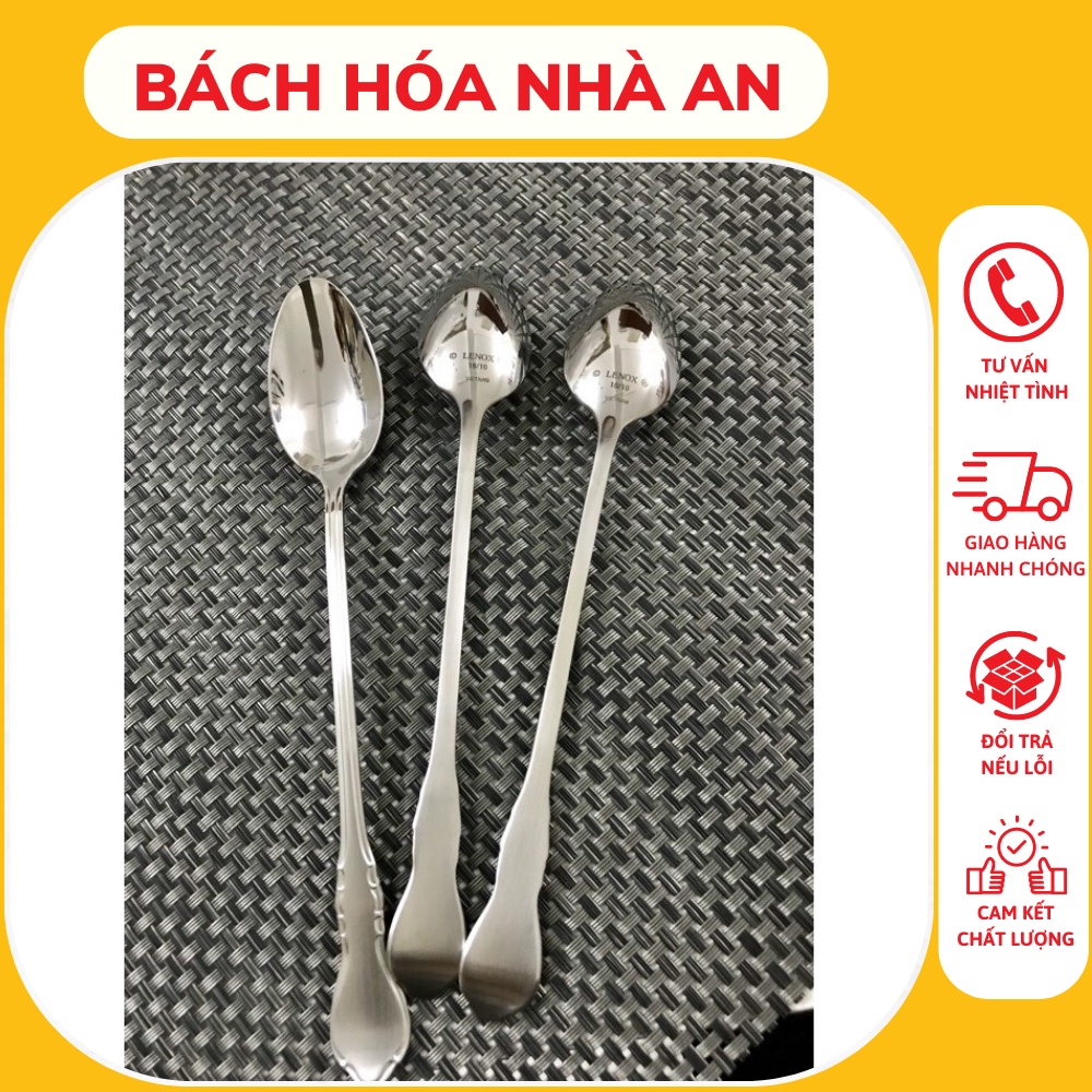 set 5 muỗng cafe dài lenox (hàng xuất dư châu âu)
