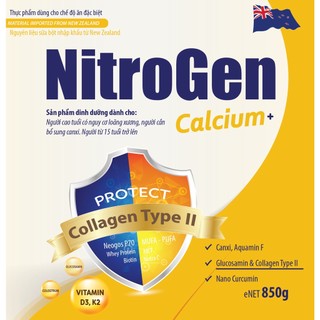 Sữa Nitrogen Calcium 850g