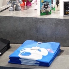 Áo Thun LEVENTS® | POPPOP TOY WASH TEE  Vải Lì Ven Wash