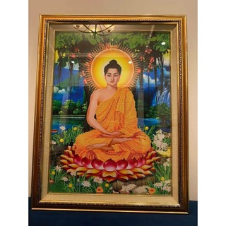 Tranh đính đá Phật thích ca (chưa đính) LV047