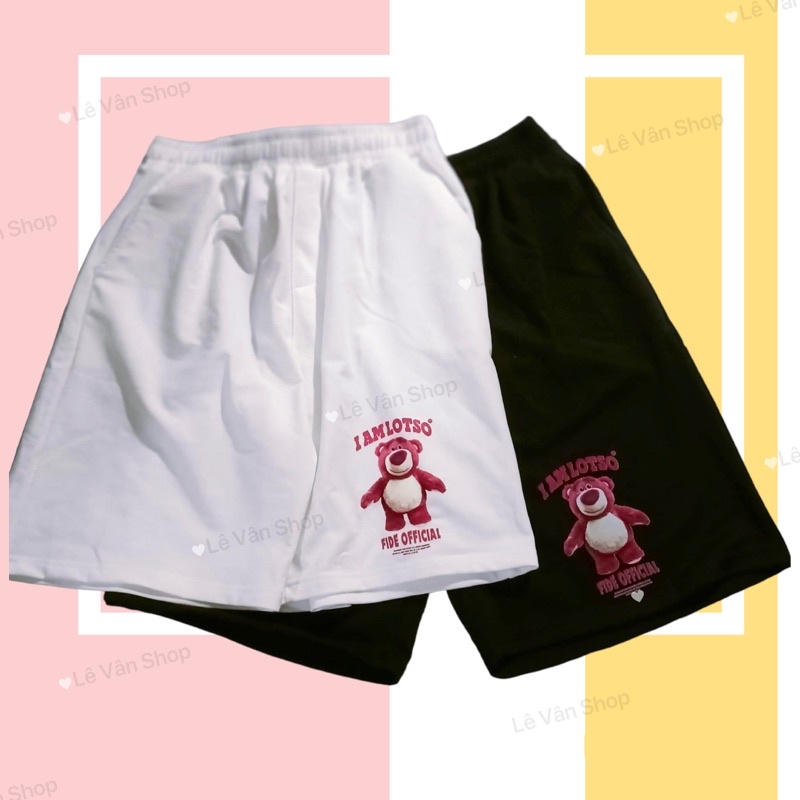 Quần short thun in hình, có in theo yêu cầu